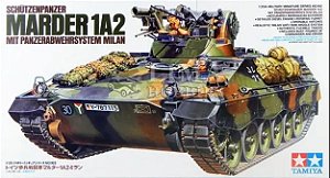 Tamiya - Schützenpanzer Marder 1A2 Mit Panzerabwehrsystem Milan - 1/35