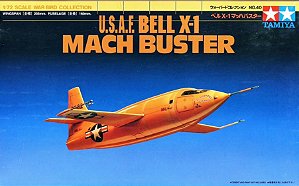 Tamiya - U.S.A.F. Bell X-1 Mach Buster - 1/72