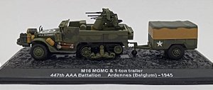 Blindados de Combate - M16 MGMC & 1-ton trailer  447th AAA Battalion - Ardennes (Belgium), 1945 - 1/72