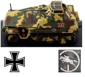 Blindados de Combate Eaglemoss - Sd. Kfz. 250/9 Debrecen 1944