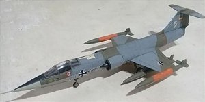 JATOS DE COMBATE - F-104G STARFIGHTER - ALEMANHA - 1/72