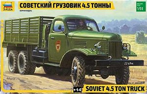 Zvezda - Soviet 4.5 Ton Truck ZIS-151 - 1/35