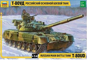 Zvezda - Russian Main Battle Tank T-80UD - 1/35