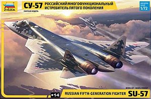 Zvezda - Russian Fifth-Generation Fighter Sukhoi Su-57 - 1/72