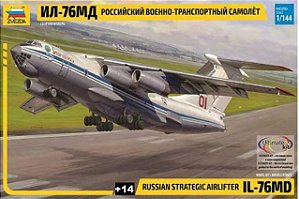 Zvezda - Russian Strategic Airlifter Ilyushin IL-76MD - 1/144