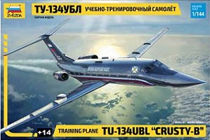 Zvezda - Training Plane Tu-134UBL "Crusty-B" - 1/144