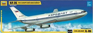 Zvezda - Civil Airliner Ilyushin IL-86 "Aeroflot" - 1/144