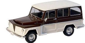 Coleção Carros Inesquecíveis do Brasil - Rural-Willys 1968 - 1/43
