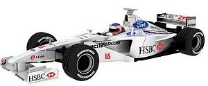 Coleção Lendas Brasileiras do Automobilismo Eaglemoss - Stewart SF3 Ford  - 1/43