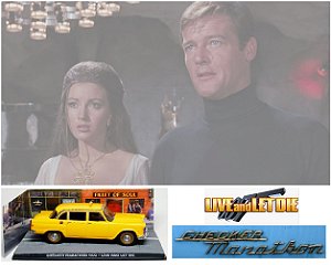 Coleção James Bond 007 Eaglemoss - Checker Marathon Taxi - Com 007 Viva e Deixe Morrer - 1/43
