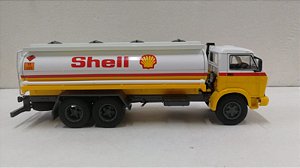 Sucata - Caminhão Volkswagen 13-130 - Shell - 1/43 (sem caixa)