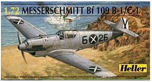 HELLER - Messerchmitt Bf 109 B-1 / C-1 - 1/72