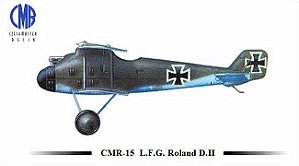 Czech Master Resin - Roland LVG D.II - 1/72