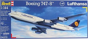 Revell - Boeing 747-8 - 1/144