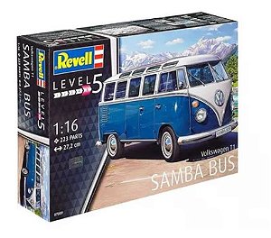 Revell - VW T1 Samba Bus (Kombi) - 1/16