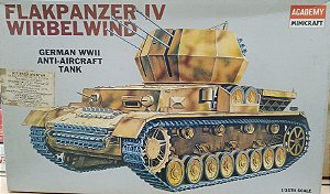 Academy/Minicraft - German Anti-Aircraft Tank Flakpanzer IV Wirbelwind - 1/35