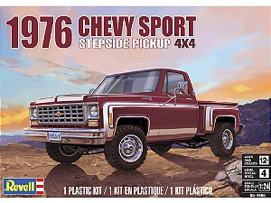 REVELL - 1976 Chevy Sport Stepside Pickup 4x4 - 1/24