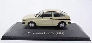 Carros Inesquecíveis do Brasil - Volkswagen Gol BX 1981 - 1/43