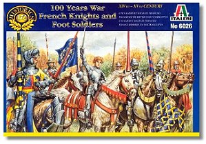 Italeri - 100 Years War. French Warriors - 1/72 (Sem Caixa)