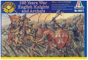 Italeri - 100 Years War. English Knights and Archers - 1/72 (Sem Caixa)