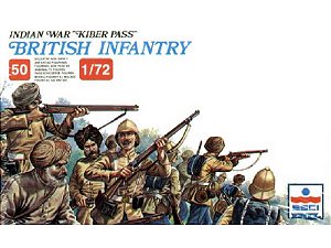 Esci/Ertl - Colonial India British Infantry - 1/72 (Sem Caixa)