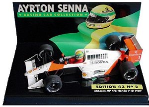Minichamps - McLaren MP4/5 ( Senna ) - 1/43