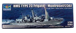Trumpeter - HMS Type 23 Frigate - Montrose (F236) - 1/700