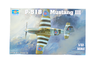 Trumpeter - P-51B Mustang III - 1/32