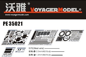 Voyager Model - M1A2 Abrams - PE Update ( for Tamiya 35269 ) - 1/35