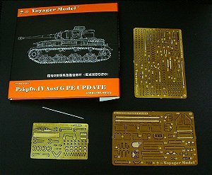 Voyager Model - PzKpfw. IV Ausf. G - PE Update ( for DML 9020 ) - 1/35