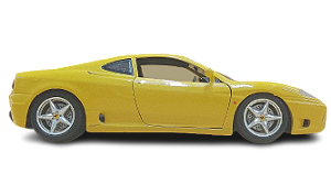 Burago - Ferrari 360 Modena (Embalagem Trocada)