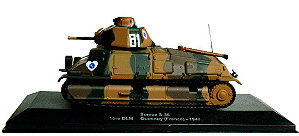 Blindados de Combate Eaglemoss - Somua S-35 1ère DLM Quesnoy (France) - 1940