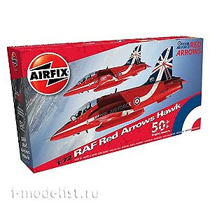AirFix - RAF Red Arrows Hawk - 1/72