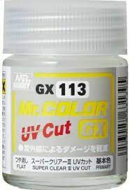 Gunze - Super Clear III UV Cut Flat GX113 (Verniz fosco com proteção UV)