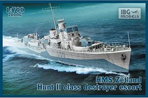 IBG Models - Hunt II Class Destroyer Escort HMS Zetland - 1/700