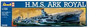 Revell - H.M.S. Ark Royal - 1/720 (Sem Caixa)