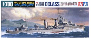 Tamiya - British Destroyer E Class - 1/700 (Sem Caixa)