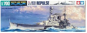 Tamiya - HMS Repulse - 1/700 (Sem Caixa)