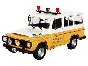 Coleção Veículos de Serviço - Rural Willys (Companhia de Policiamento Rodoviário - RS) - 1/43
