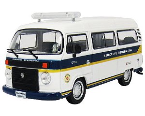 Coleção Veículos de Serviço - VW Kombi T-2 (Guarda Civil Metropolitana - SP) - 1/43