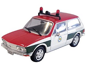 Coleção Veículos de Serviço - VW Brasília (Polícia Rodoviária - SC) - 1/43