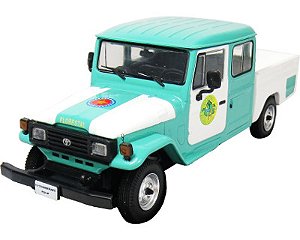 Coleção Veículos de Serviço - Toyota Bandeirante Pick-Up (Polícia Ambiental - RO) - 1/43
