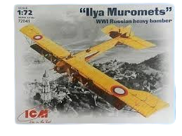 ICM - WWI Russian Heavy Bomber "Ilya Muroimets" - 1/72 (sem caixa)