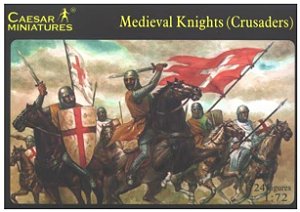 Caesar Miniatures - Medieval Knights (Crusaders) - 1/72 (sem caixa)