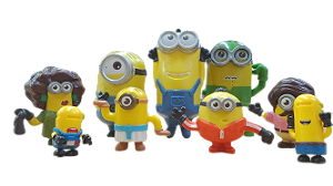 HTC - Conjunto Minions com 9 peças