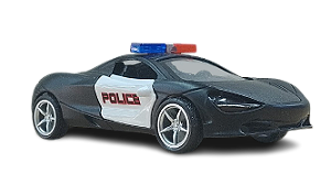 Lamborghini Polícia com Fricção (sem caixa ou marcações)