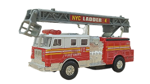 Shing Fat - Fire Truck "New York City Ladder 4" com Fricção