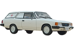 HTC - Chevrolet Opala Caravan Diplomata "Ambulância"- 1/43 (sem caixa)