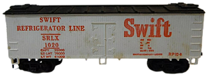 Life Like - Vagão Refrigerado 40polegadas SRLX1020 "Swift Refrigerator Line" - HO (sem caixa)