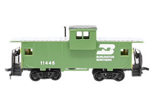 Bachmann - Vagão de visão ampla "Burlington Northern" 11445 - HO (sem caixa)